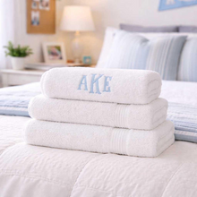 Load image into Gallery viewer, Personalized Family Towel Custom Name Monogram Gift
