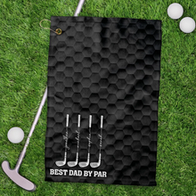 Load image into Gallery viewer, Personalized Golf Towel Custom Name Best Dad Gift for Golfers
