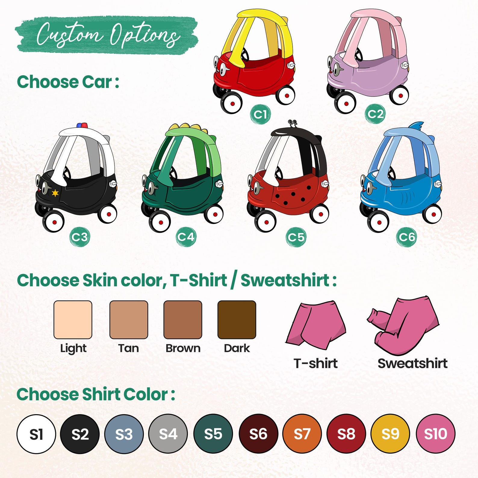 Personalized Photo Car Visor Clip Custom Gift for Dad