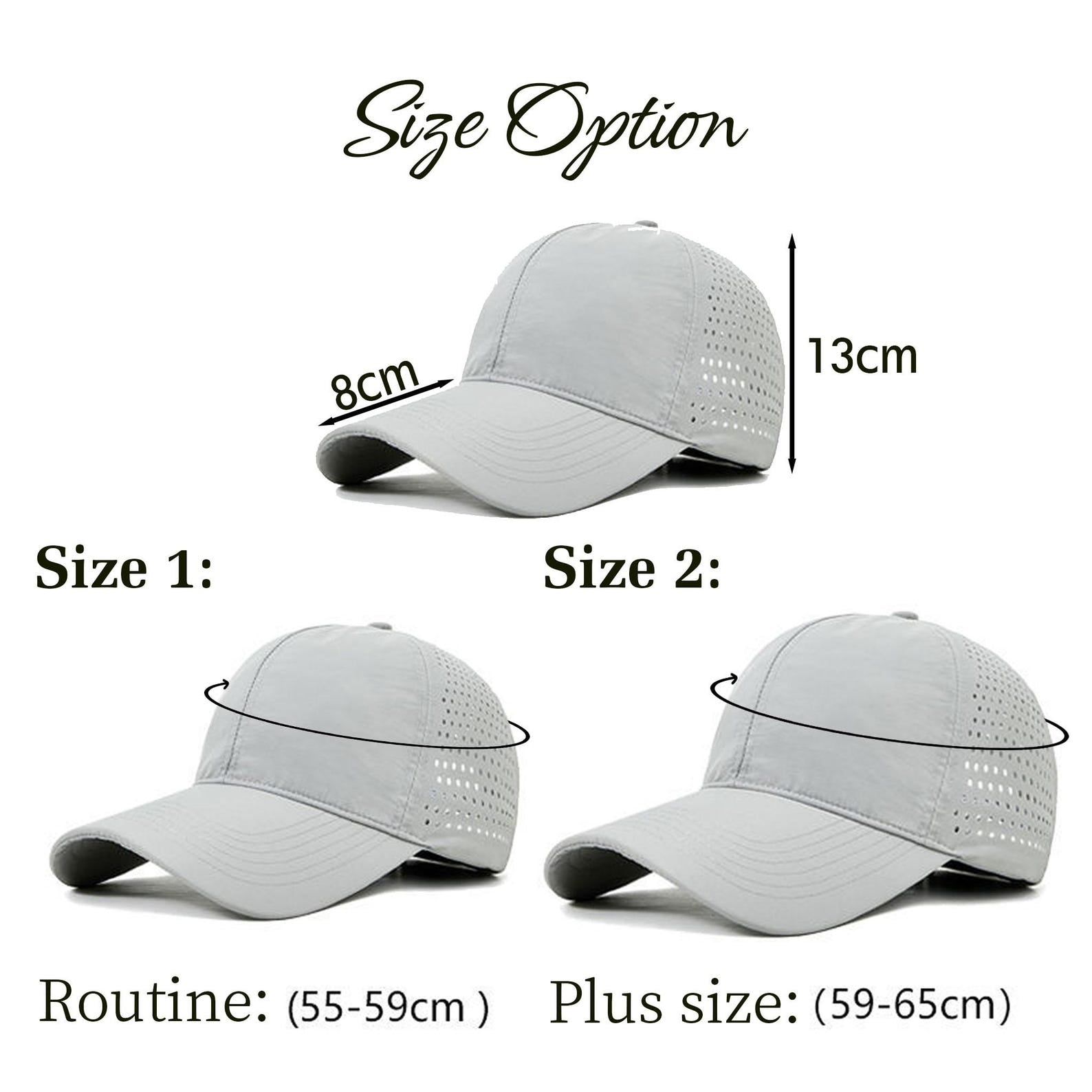 Personalized Perforated Golf Hat Best Dad Gift for Father's Day