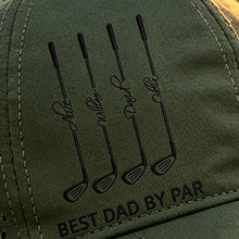 Load image into Gallery viewer, Personalized Perforated Golf Hat Best Dad Gift for Father's Day
