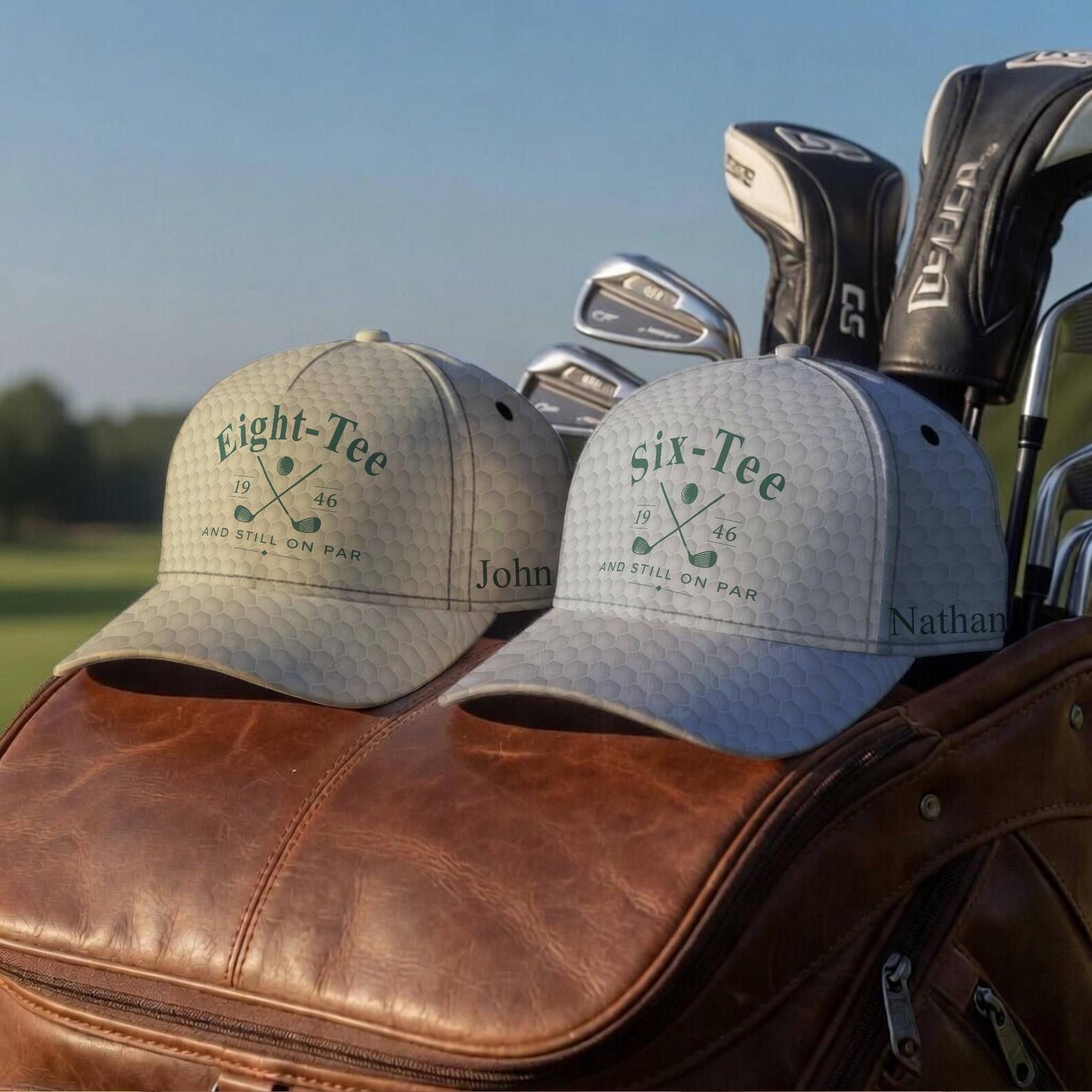 Personalized Funny Golf Classic Cap Gift for Dad Grandpa