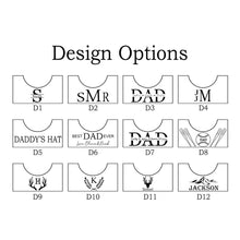Load image into Gallery viewer, Personalized Engraved Hat Holder Gift for Dad Father's Day
