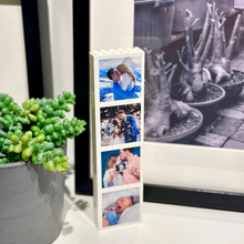Load image into Gallery viewer, Personalized Family Photo Booth Lego Block Custom Gift

