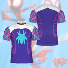 Load image into Gallery viewer, Personalized Superhero Costume AOP T-Shirt - Marvel Gift
