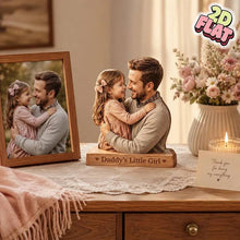 Load image into Gallery viewer, Personalized Acrylic Block Plaque Custom Photo Gift for Dad
