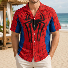 Load image into Gallery viewer, Personalized Superhero Hawaiian Shirt Costume for Him
