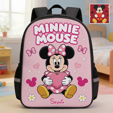 Load image into Gallery viewer, Personalized Minnie Mouse Backpack Set for Girls - Back to School Gift
