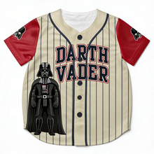 Load image into Gallery viewer, Personalized Baseball Jersey Family Matching Darth Vader Gift for Kids and Adults
