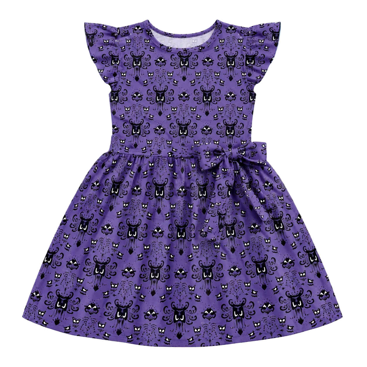 Personalized Gothic Haunted House Dress for Kids - Halloween Costume