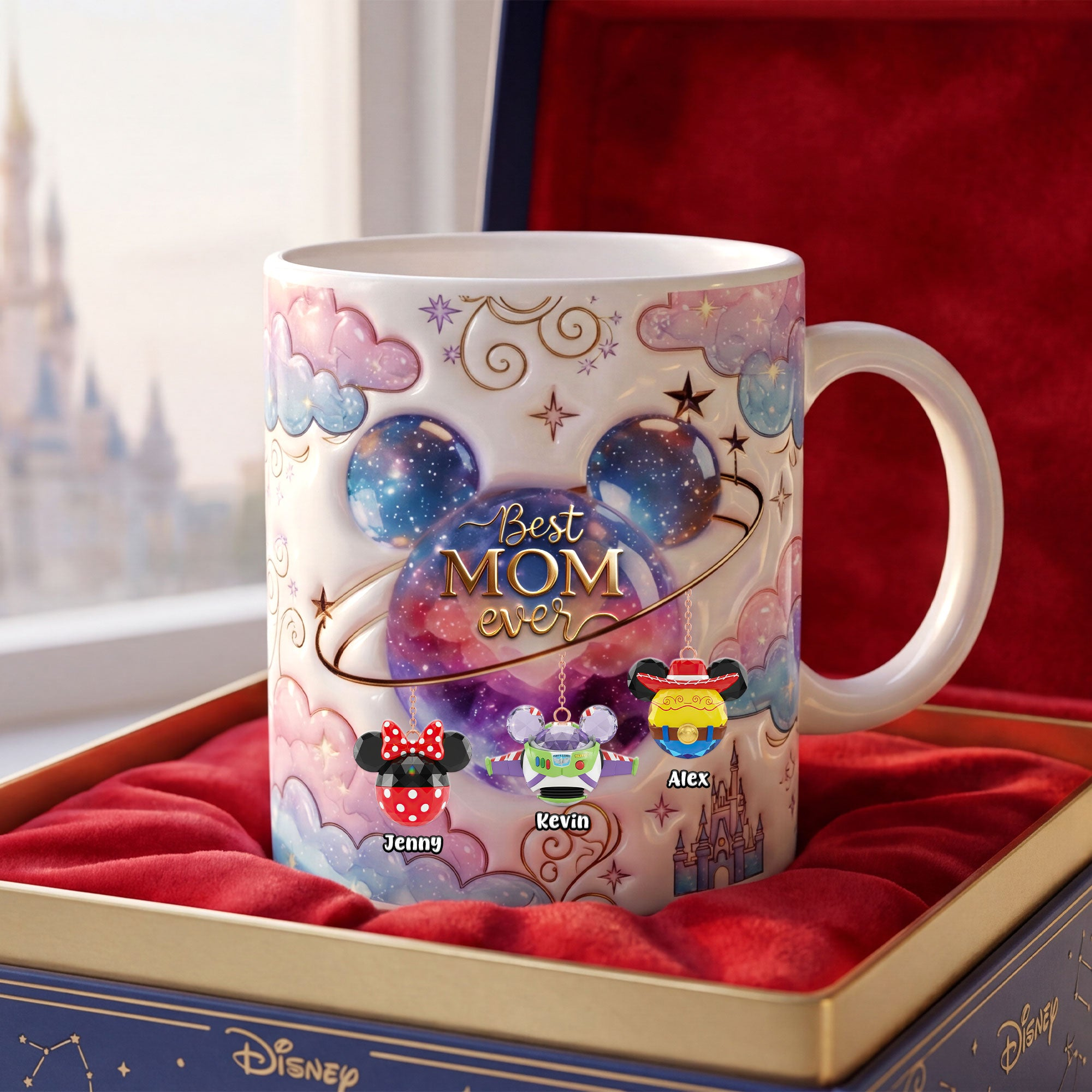Personalized Best Mom Ever Coffee Mug Custom Name Gift for Mother's Day