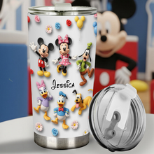 Load image into Gallery viewer, Personalized Movie Character Tumbler Custom Name Gift for Fans
