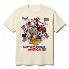 Load image into Gallery viewer, Personalized Happy 250th Birthday America Shirt for Kids and Adults - Independence Day Gift
