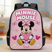 Load image into Gallery viewer, Personalized Minnie Mouse Backpack Set for Girls - Back to School Gift
