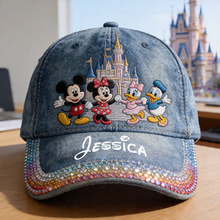 Load image into Gallery viewer, Personalized Classic Movie Cap with Your Name - Gift for Movie Fans
