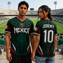 Load image into Gallery viewer, Personalized Mexico El Tri Soccer Jersey Custom Name Gift for Football Fans
