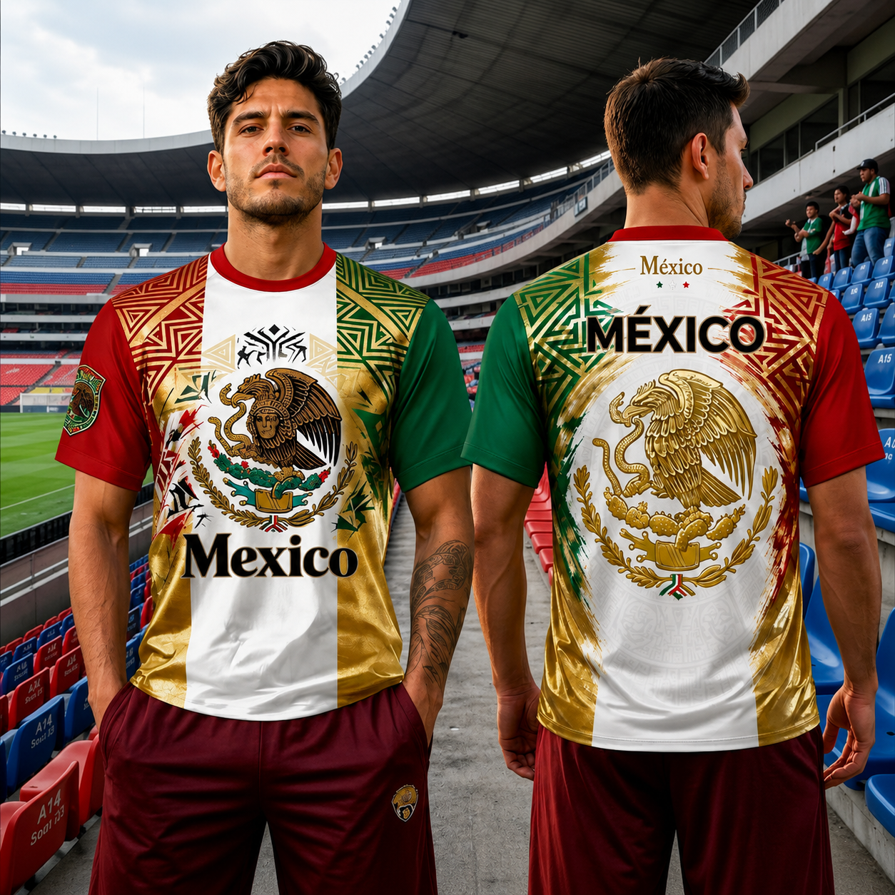 Personalized Mexico El Tri Soccer Jersey Custom Gift for Football Fans
