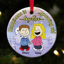 Load image into Gallery viewer, Personalized Ceramic Ornament Gift for Couples Christmas
