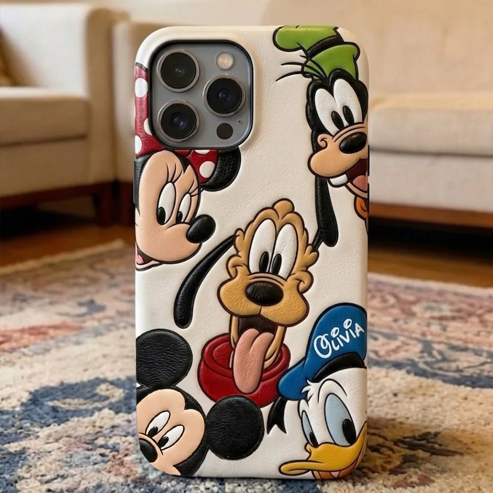 Personalized Disney Phone Case with Icons for Movie Fans