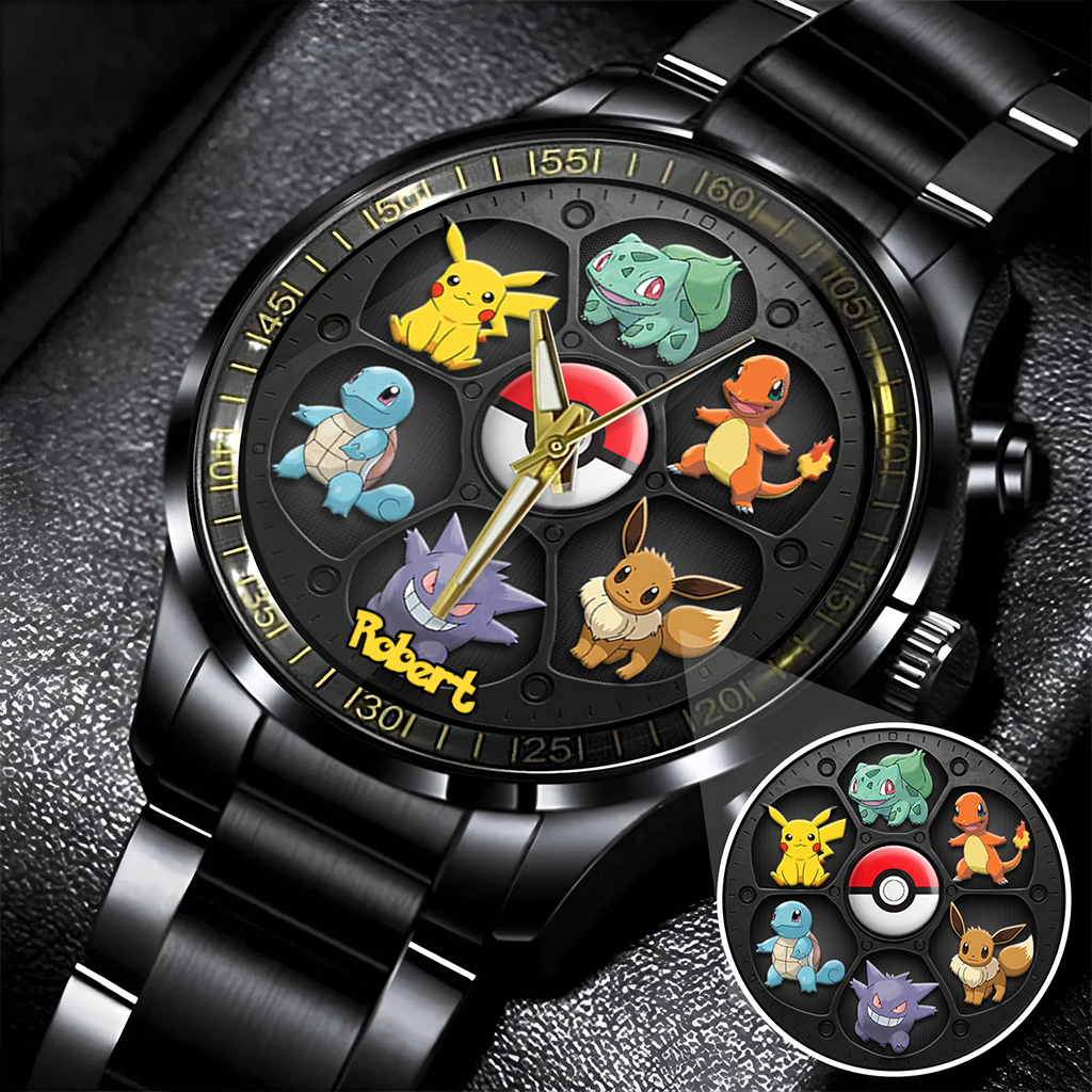 Personalized Movie-Themed Hand Watch Gift for Him 30th Anniversary