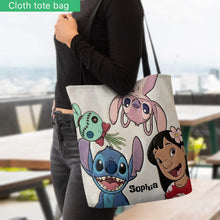 Load image into Gallery viewer, Personalized Movie Fan Tote Bag Custom Name Gift for Her
