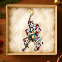 Load image into Gallery viewer, Personalized Spooky Family Acrylic Ornament Custom Gift for Christmas
