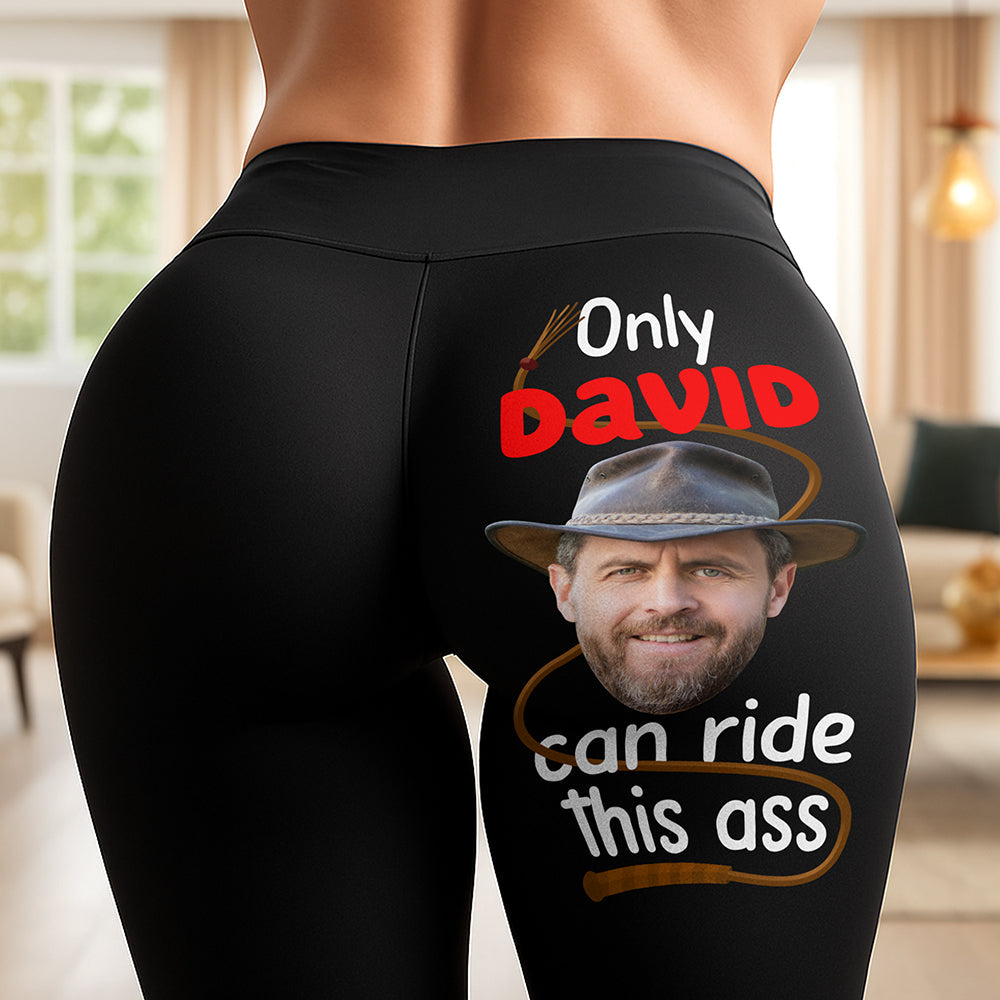 Personalized Funny Leggings Gift for Her - Customizable Christmas Apparel