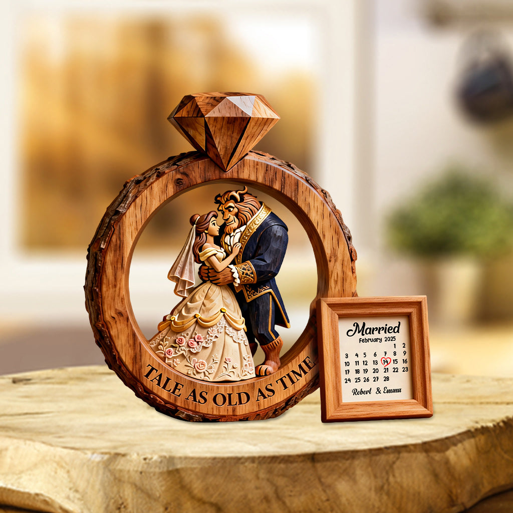 Personalized Acrylic Plaque Custom Shaped Home Decor Gift for Couples