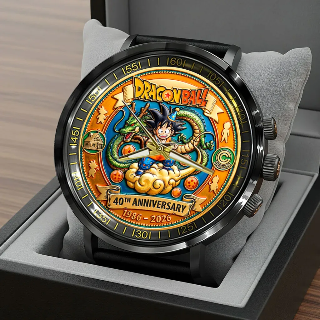Personalized Dragon Ball Watch Custom Name Gift for Movie Fans