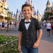 Load image into Gallery viewer, Personalized Jack Skellington AOP Shirt for Kids Halloween Costume
