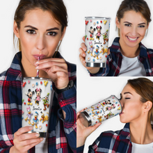 Load image into Gallery viewer, Personalized Movie Character Tumbler Custom Name Gift for Fans
