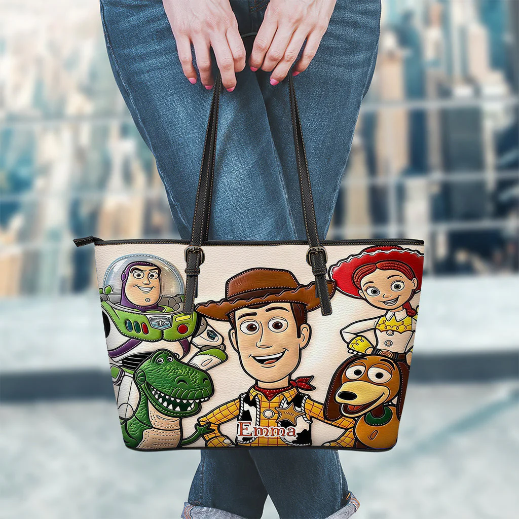 Personalized Toy Story Tote Bag Custom Name Gift for Her