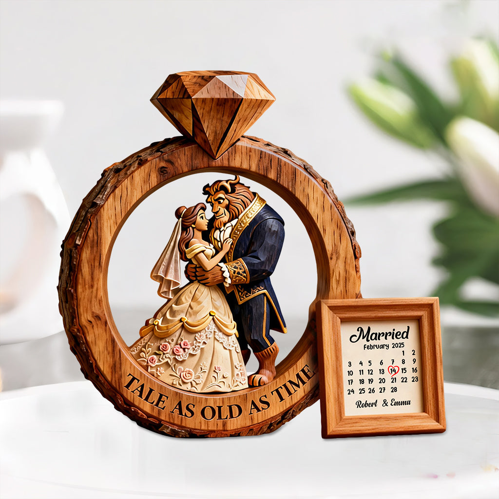 Personalized Acrylic Plaque Custom Shaped Home Decor Gift for Couples