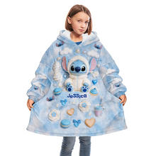 Load image into Gallery viewer, Personalized Blanket Hoodie Custom Name Gift for Kids &amp; Adults
