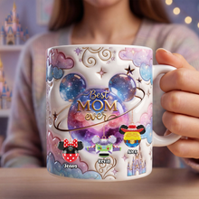 Load image into Gallery viewer, Personalized Best Mom Ever Coffee Mug Custom Name Gift for Mother's Day
