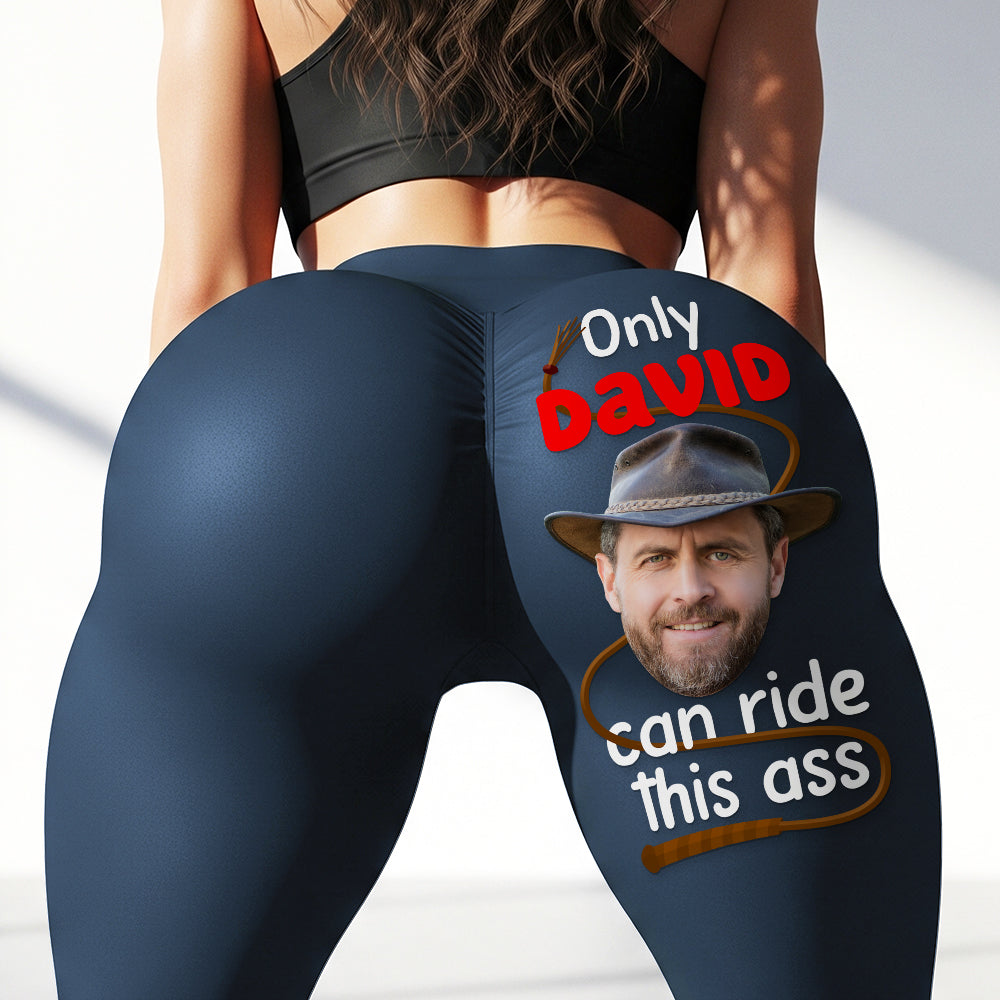 Personalized Funny Leggings Gift for Her - Customizable Christmas Apparel