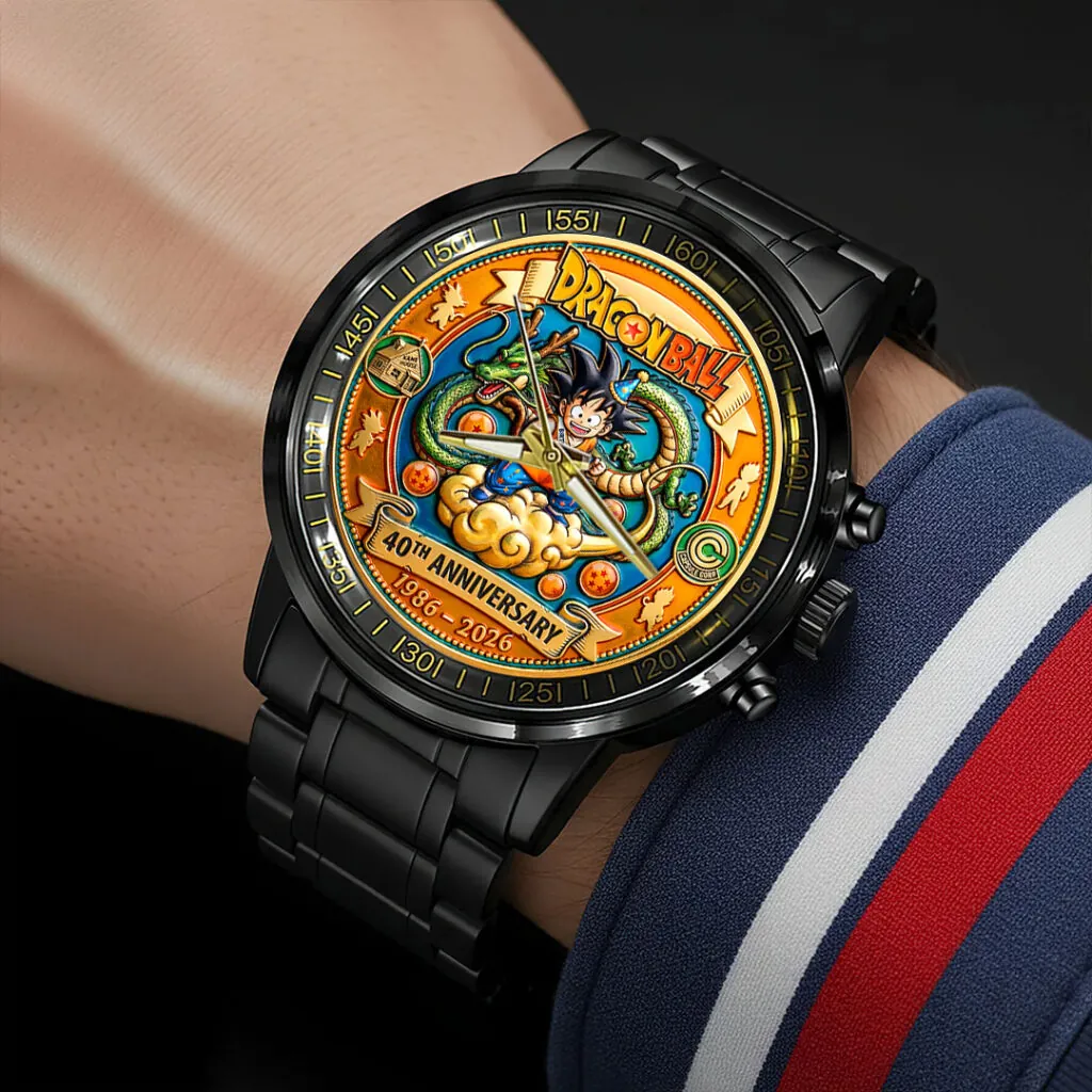 Personalized Dragon Ball Watch Custom Name Gift for Movie Fans
