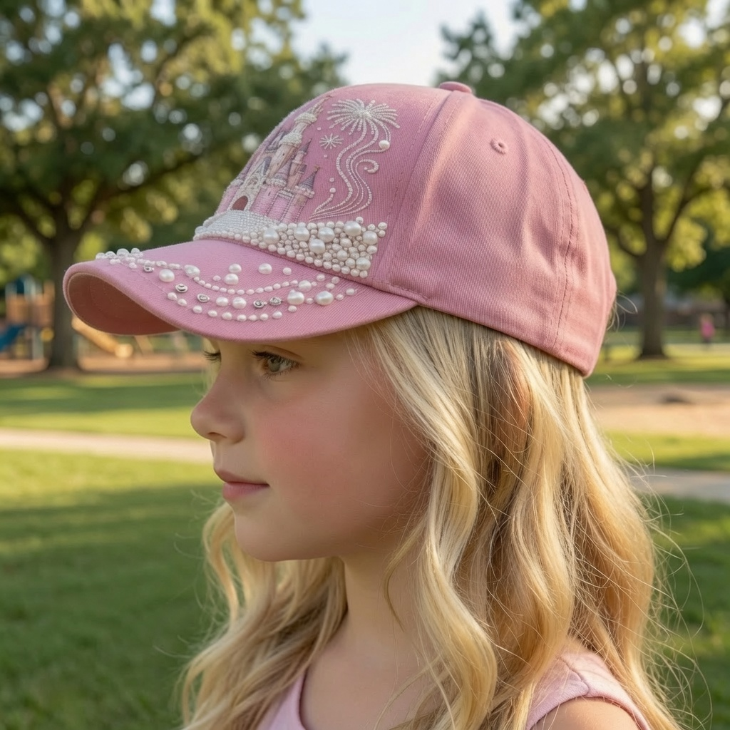 Personalized Magic Castle Cap Custom Name Gift for Her