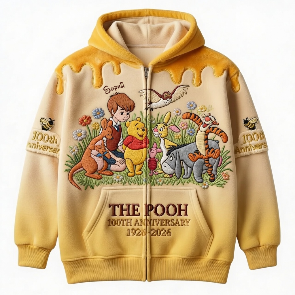 Personalized DSNY Honey Bear 100th Anniversary All Over Shirt Gift for Movie Fans