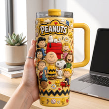 Load image into Gallery viewer, Personalized Peanuts 40oz Tumbler with Handle - Unique Gift
