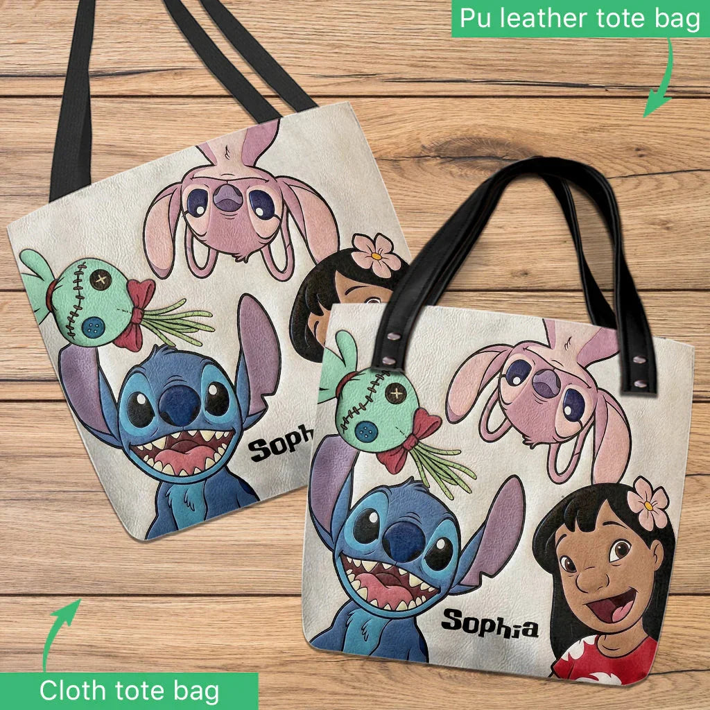 Personalized Movie Fan Tote Bag Custom Name Gift for Her
