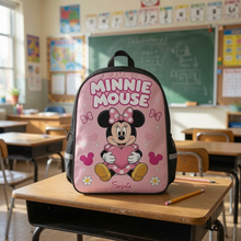 Load image into Gallery viewer, Personalized Minnie Mouse Backpack Set for Girls - Back to School Gift
