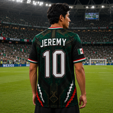 Load image into Gallery viewer, Personalized Mexico El Tri Soccer Jersey Custom Name Gift for Football Fans
