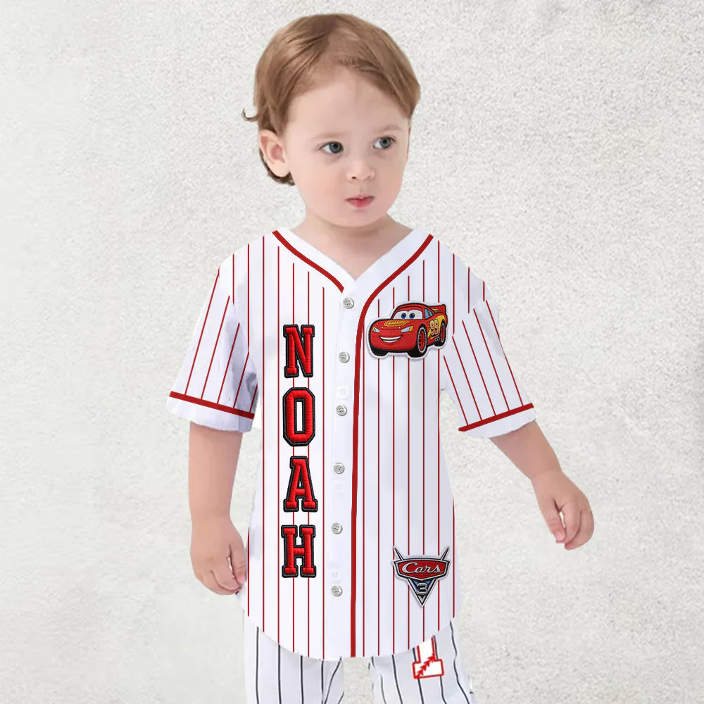 Personalized Kids Baseball Jersey Custom Photo Gift for Back to School