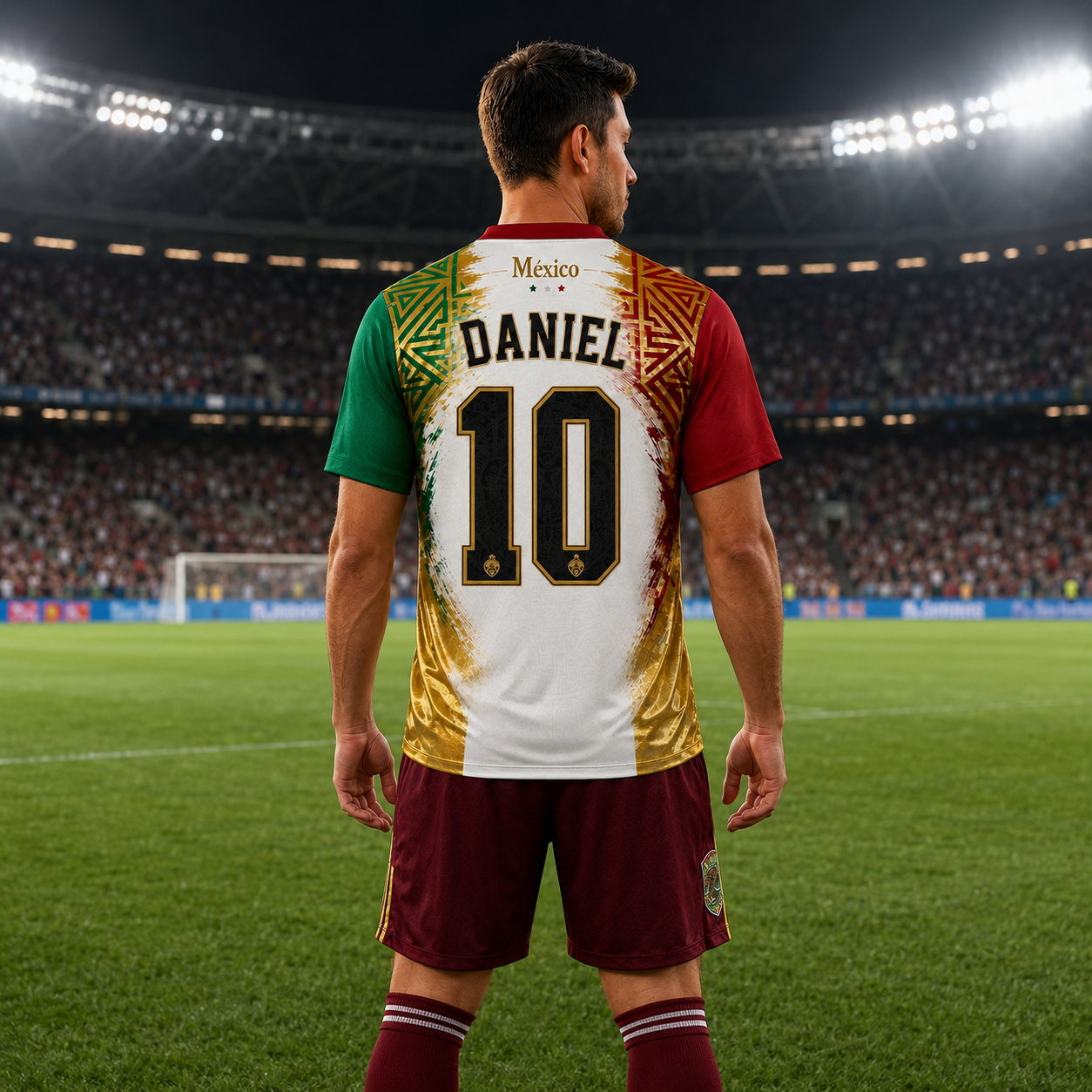 Personalized Mexico El Tri Soccer Jersey Custom Gift for Football Fans