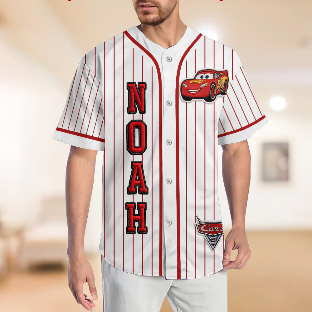 Personalized Kids Baseball Jersey Custom Photo Gift for Back to School