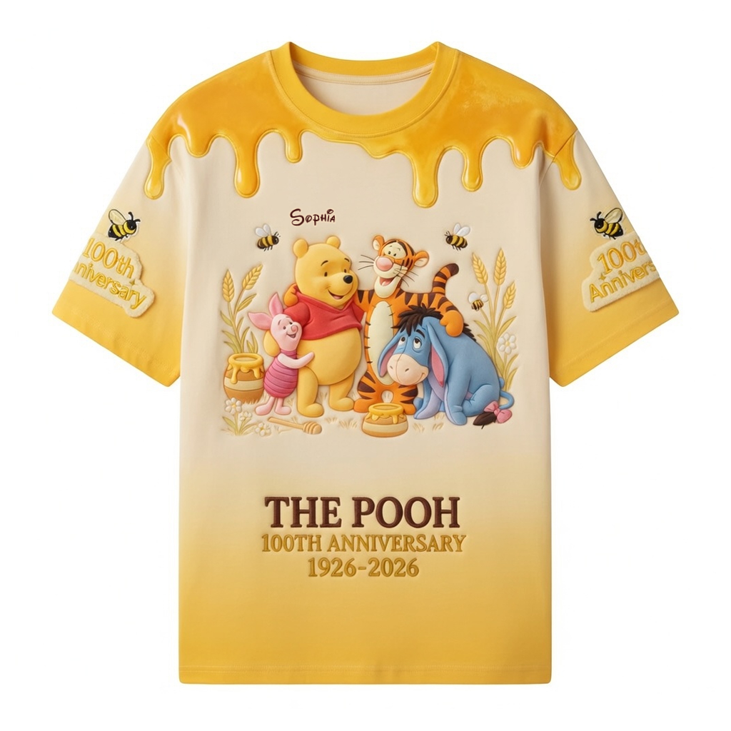 Personalized All-Over Print Shirt for Movie Fans - 100th Anniversary Gift