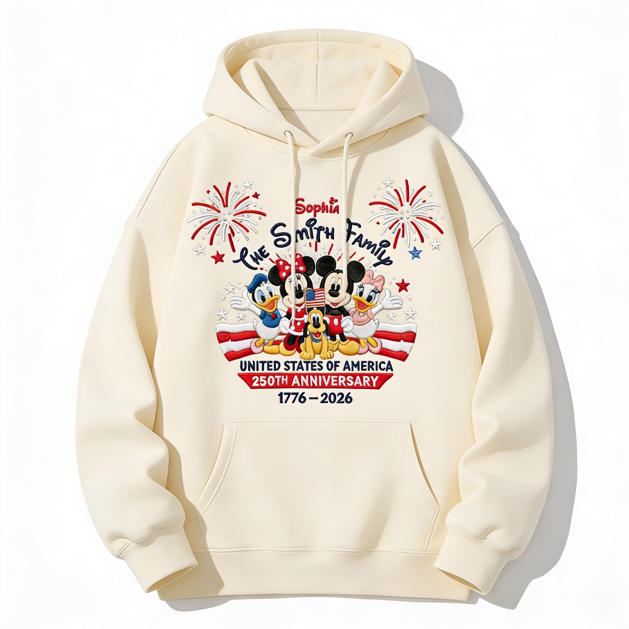 Personalized Family All Over Shirt 250th Anniversary Gift