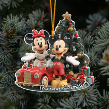 Load image into Gallery viewer, Personalized Acrylic Christmas Ornament for Couples Gift 2025
