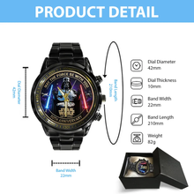 Load image into Gallery viewer, Personalized Star Wars Watch May The Force Be With You Gift for Anniversary
